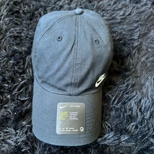 Black Nike Cap with Logo